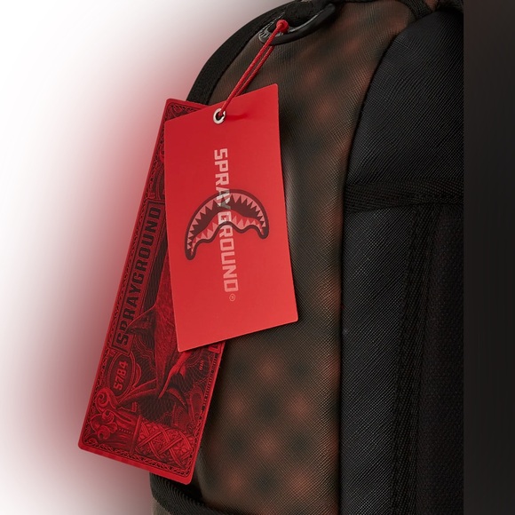 Sprayground SHARKS IN PARIS BLUR EFFECT BACKPACK rare and sold out - Picture 6 of 9